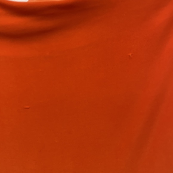 MISSGUIDED Strapless Bodycon Bandeau Dress Bright Orange Size 6 - Picture 10 of 13